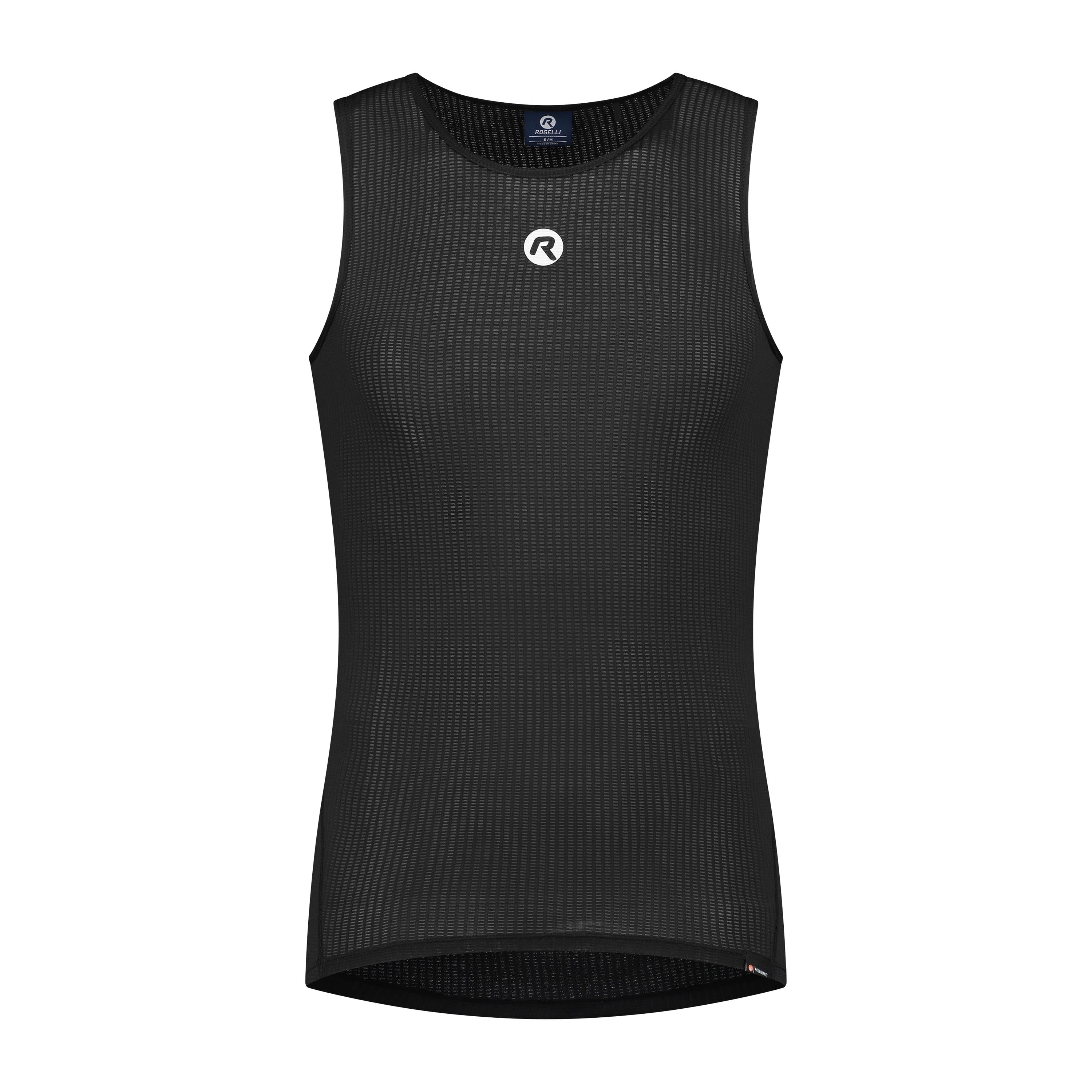 Kite II Undershirt without sleeves - Black