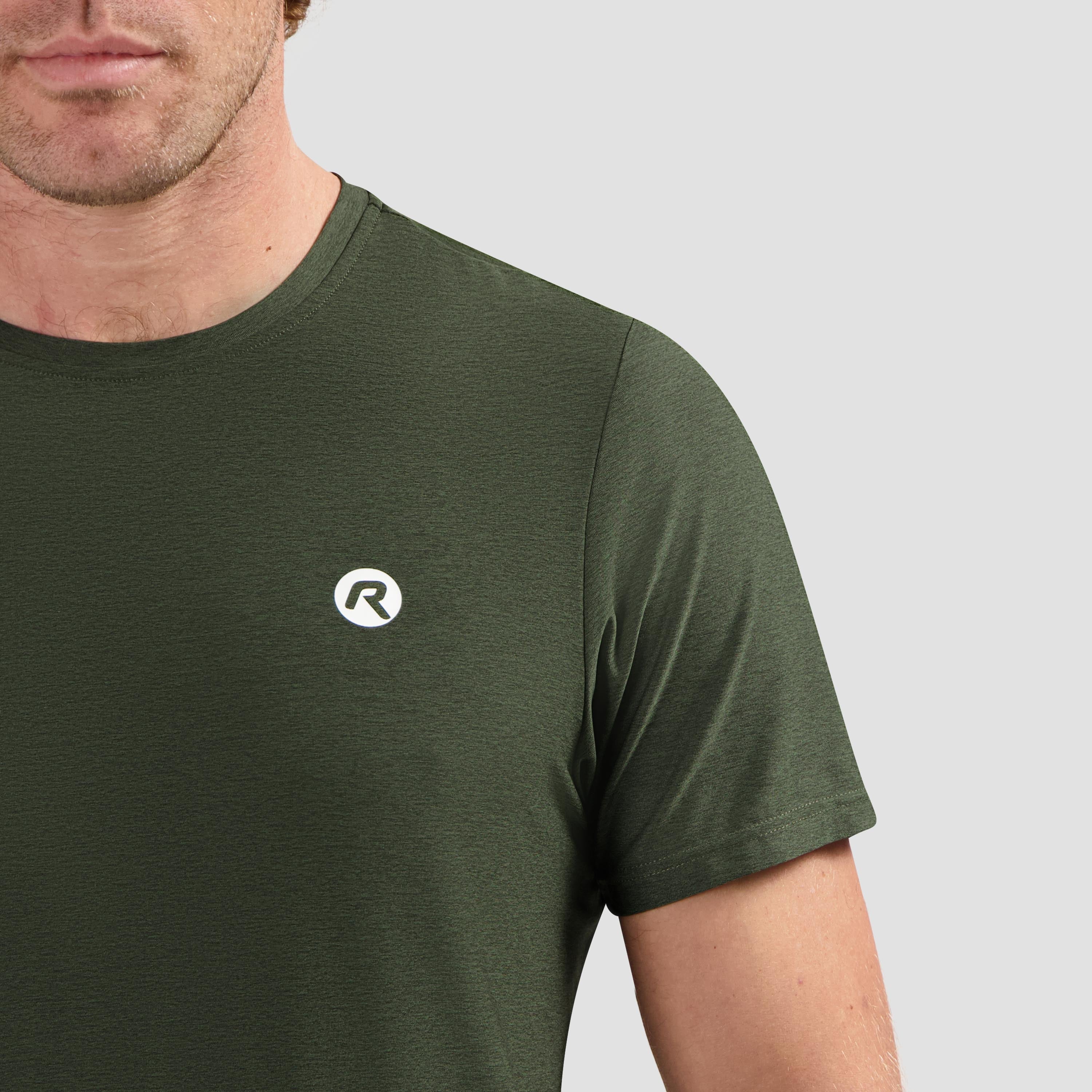 Essential Running shirt Men - Army green