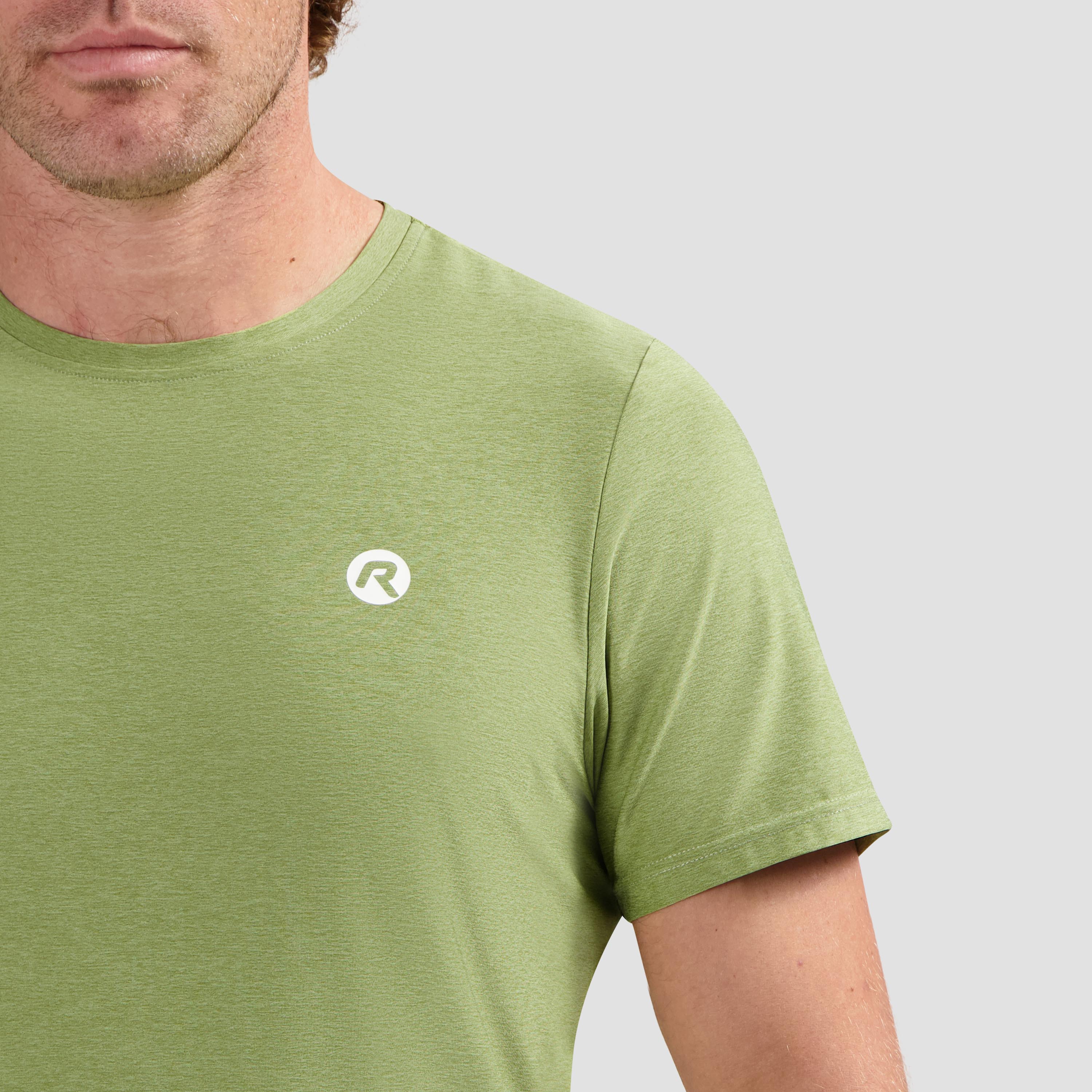 Essential Running shirt Men - Saliegroen