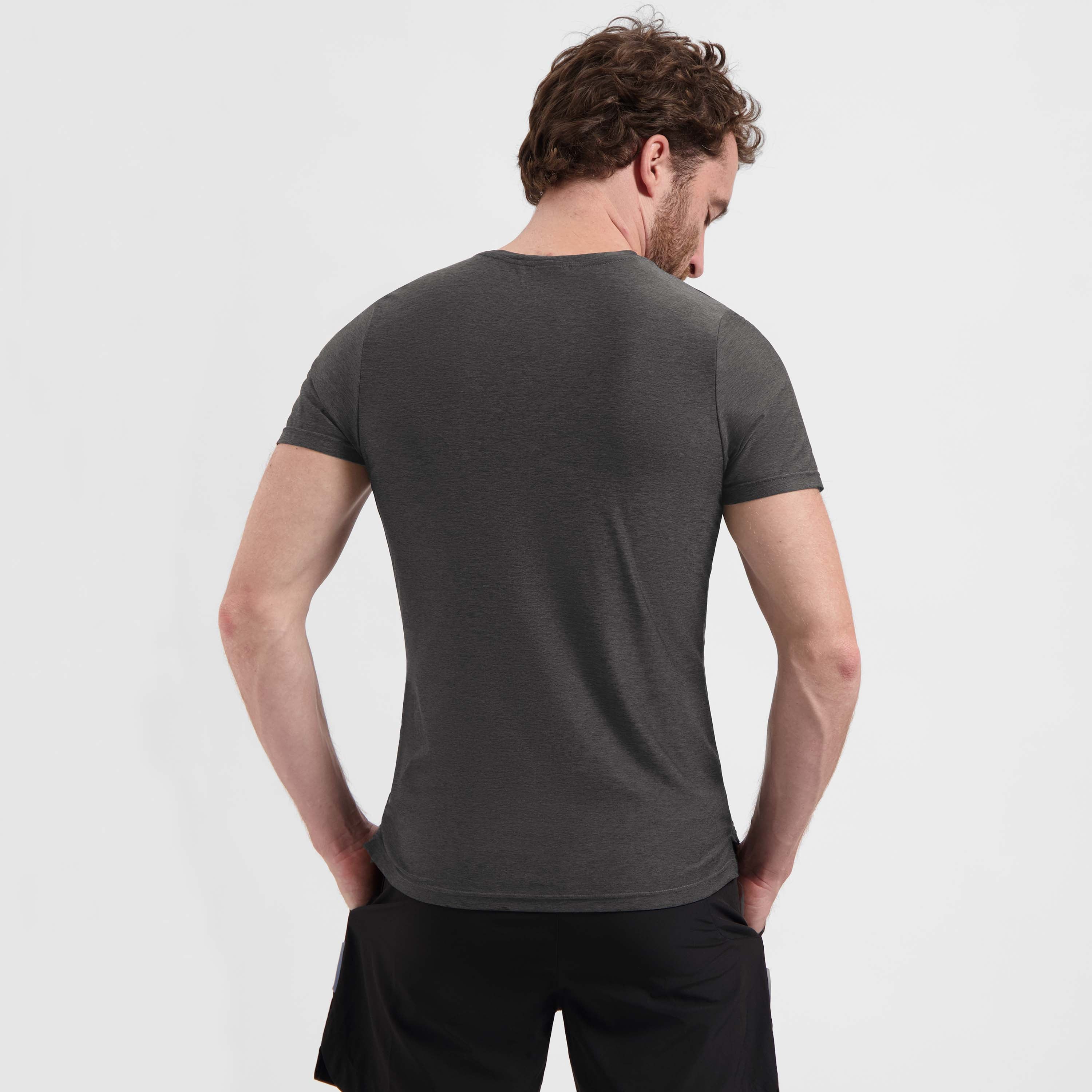 Essential Hardloopshirt Heren - Plum Kitten