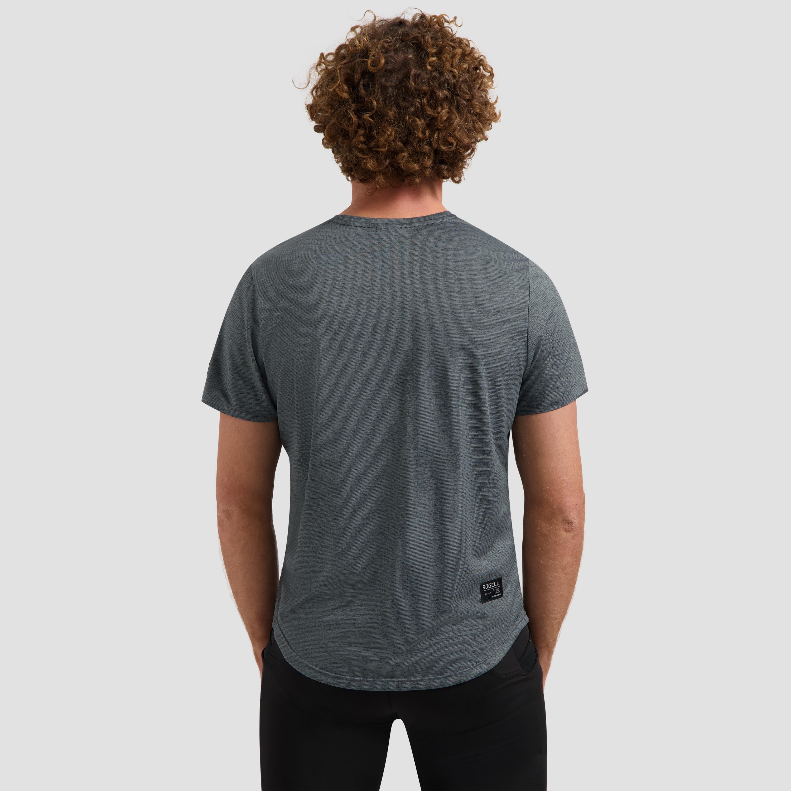 Distance running shirt Men - light blue