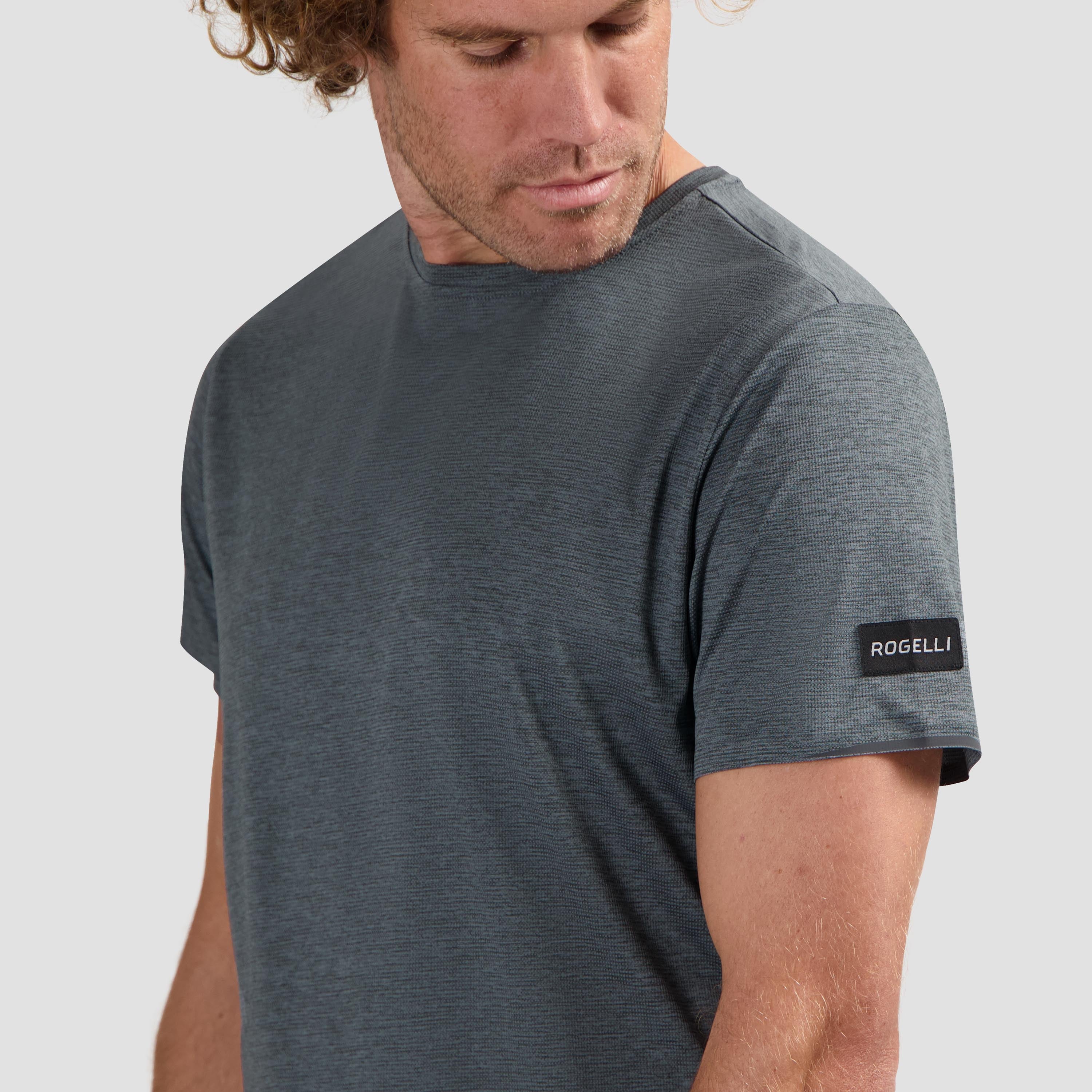 Distance running shirt Men - light blue