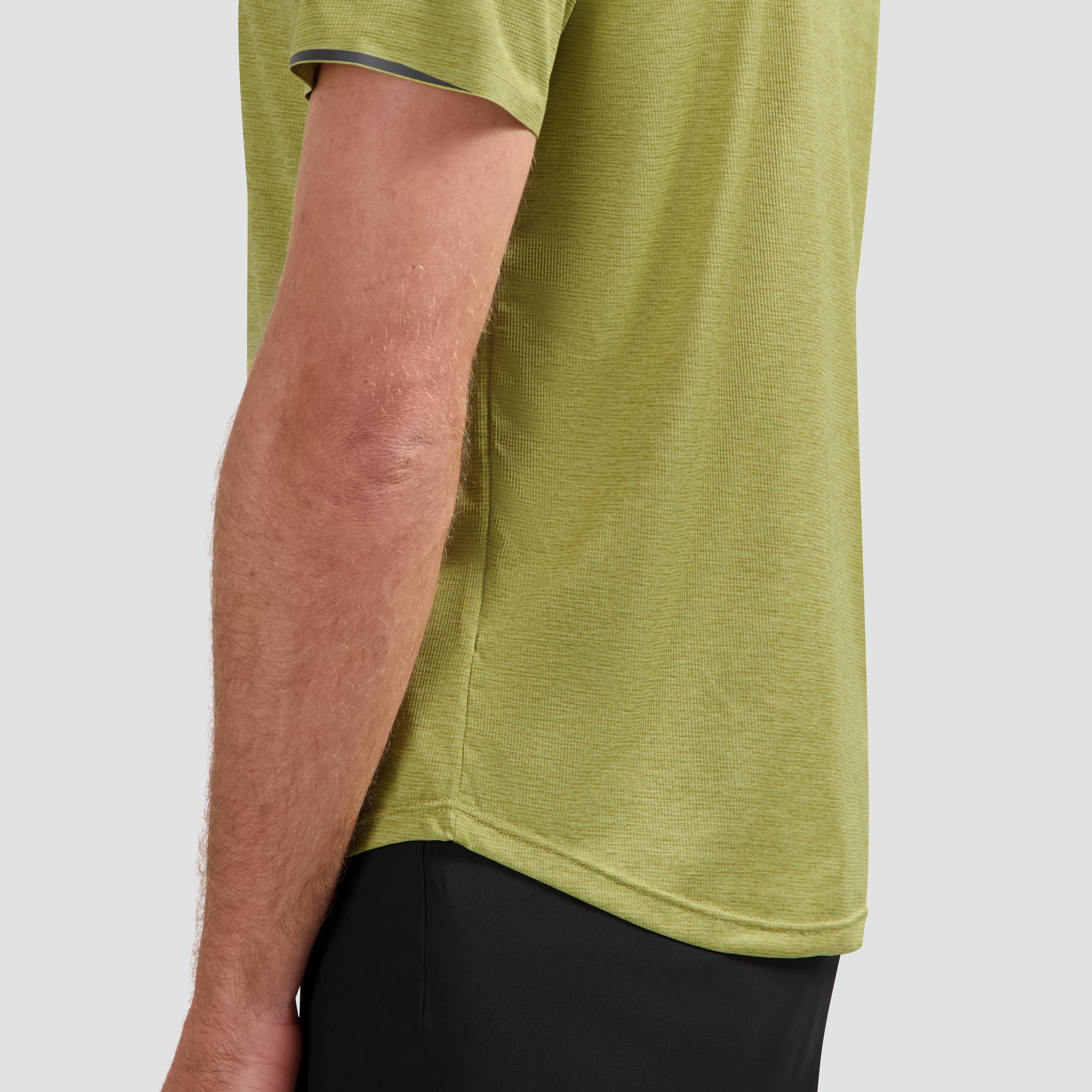 Distance running shirt Men - mustard
