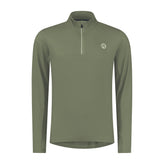 Core Hardlooptop Lange Mouw 1/2 Zip Heren - Legergroen