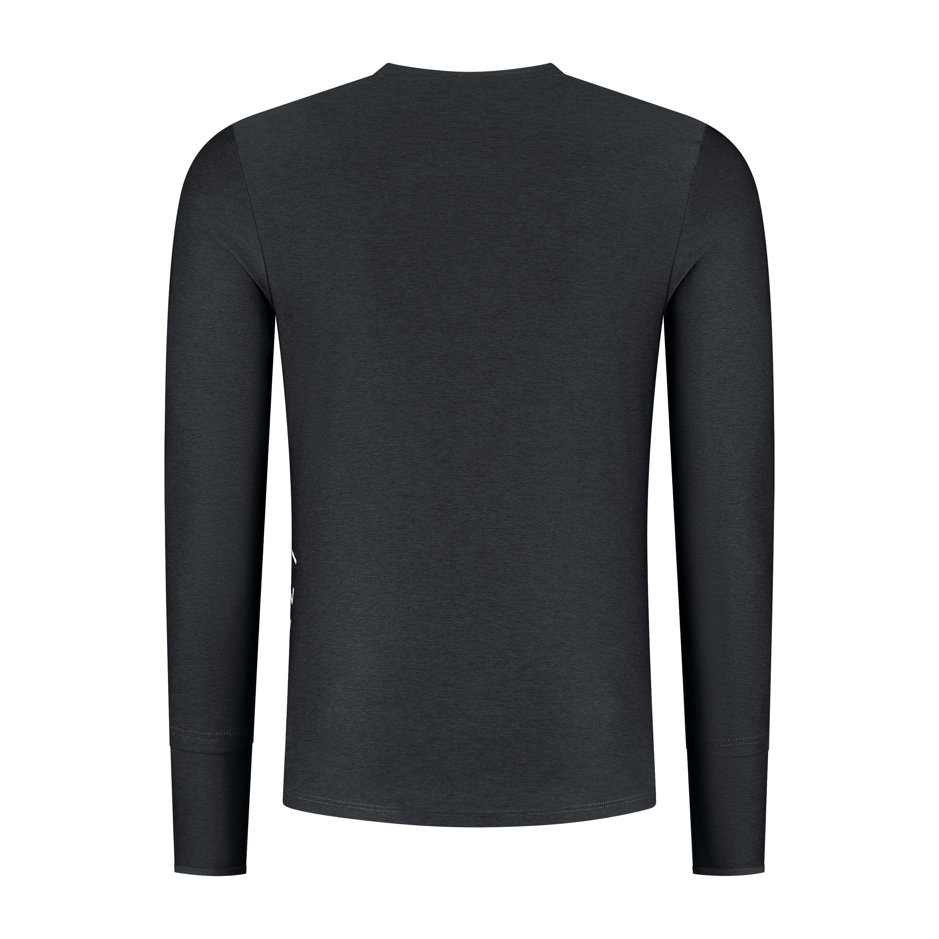 Essential Running shirt Long sleeve Men - Black