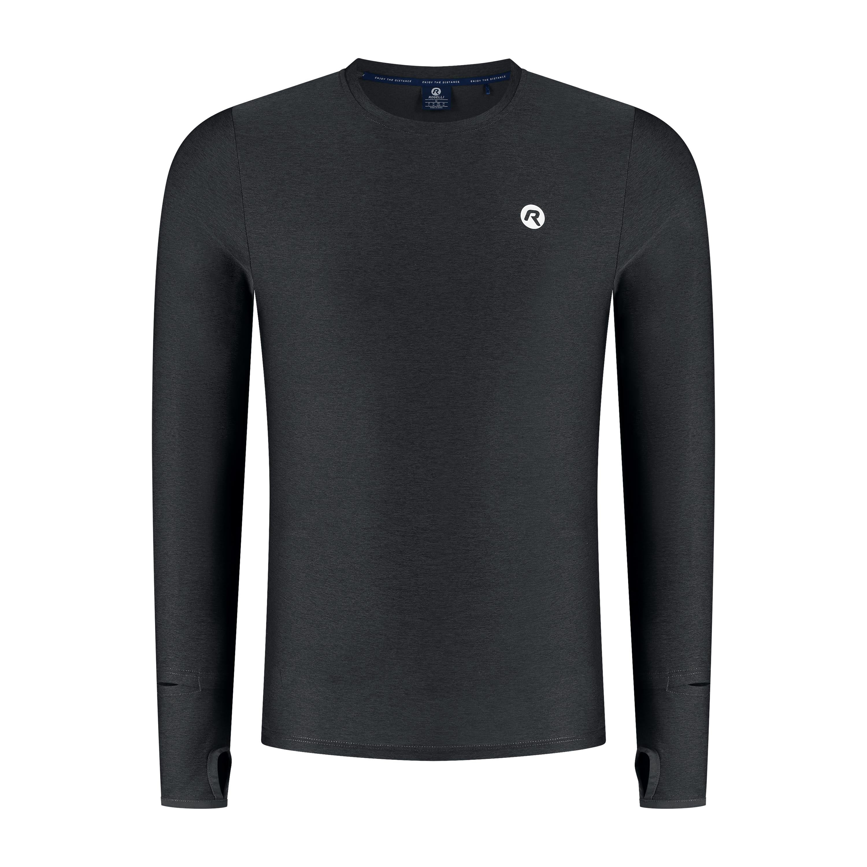 Essential Running shirt Long sleeve Men - Black
