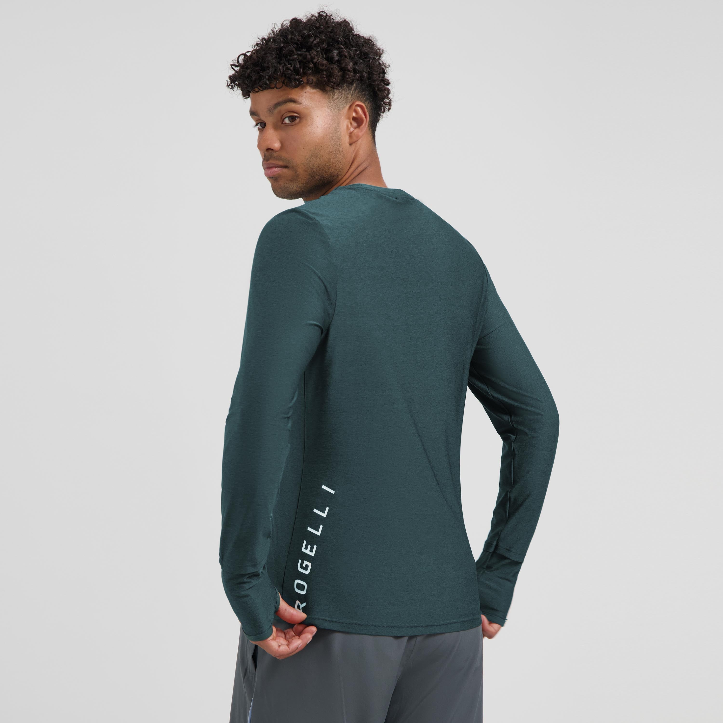 Essential Running shirt Long sleeve Men - Dark blue