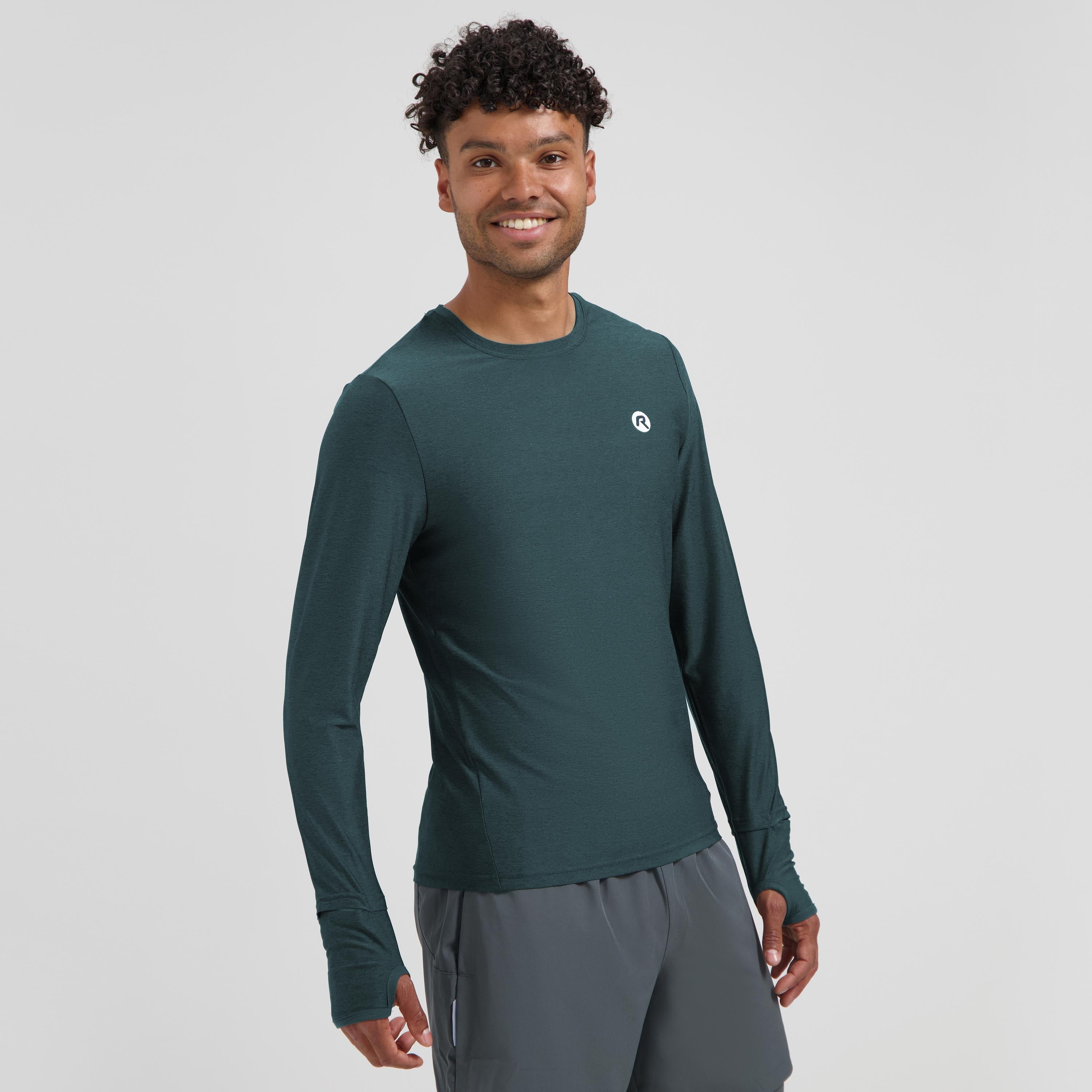 Essential Running shirt Long sleeve Men - Dark blue