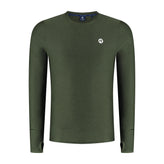 Essential Running shirt Long sleeve Men - Army green