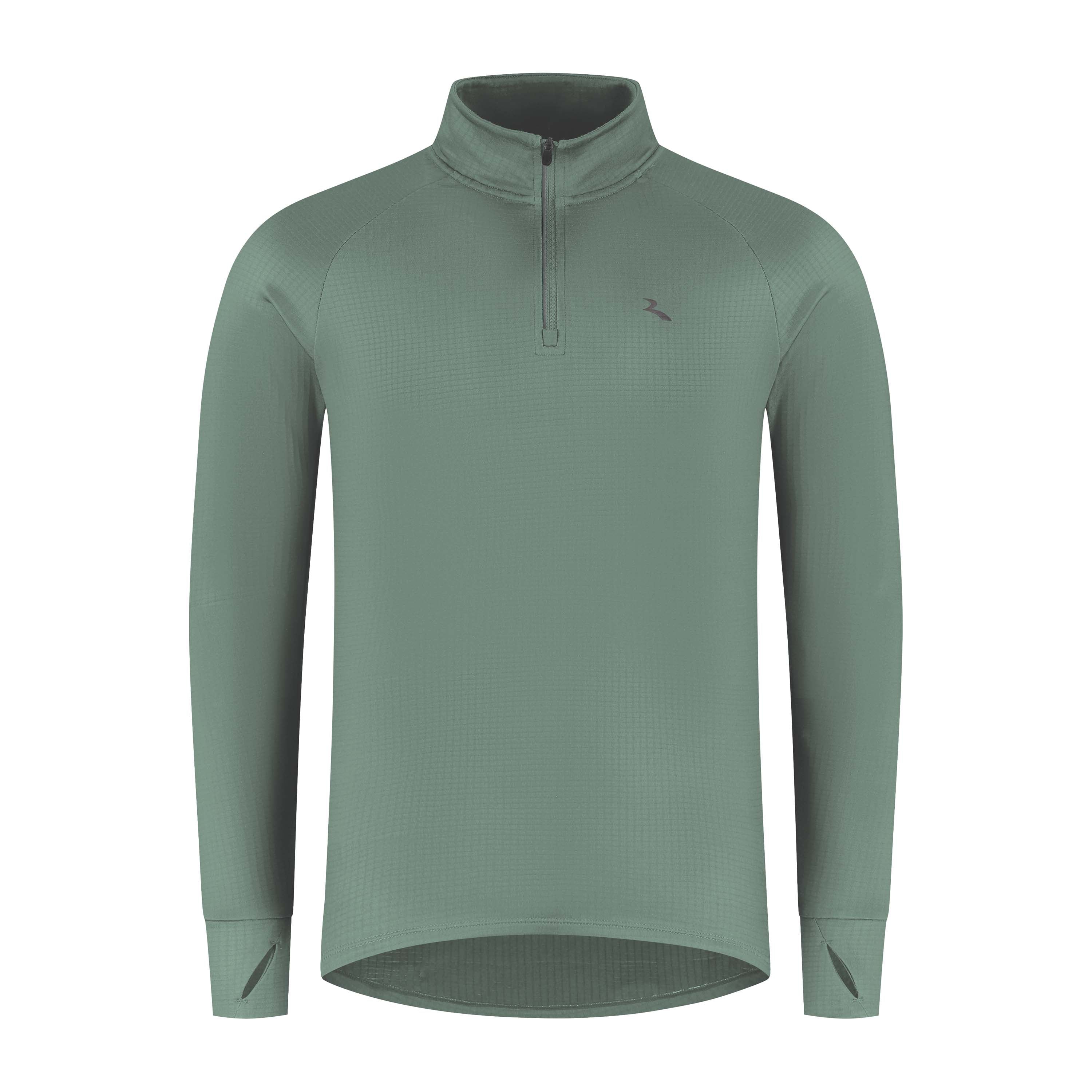 Rogelli Essential hardlooptop heren slate voorkant.