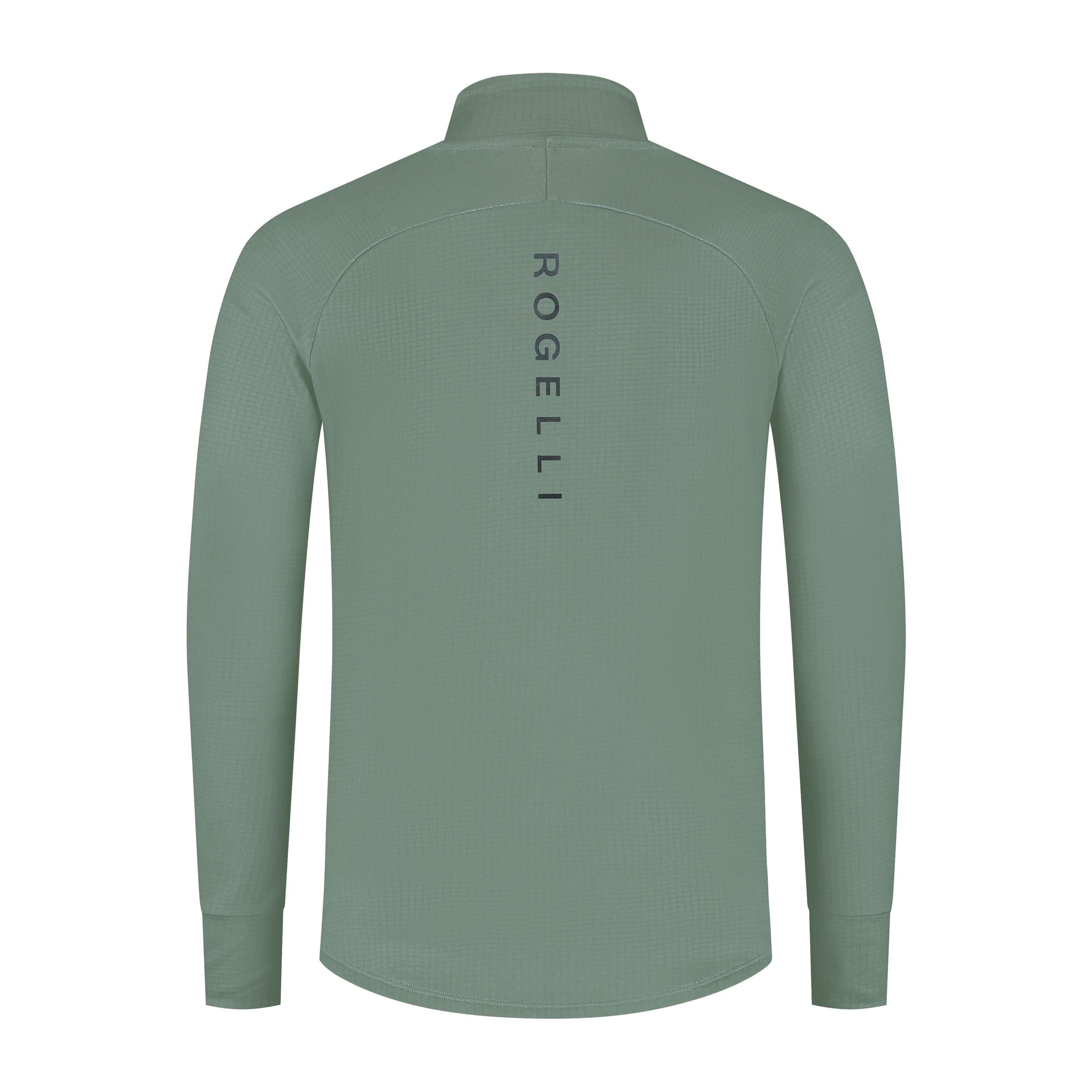 Rogelli Essential hardlooptop heren slate achterkant.
