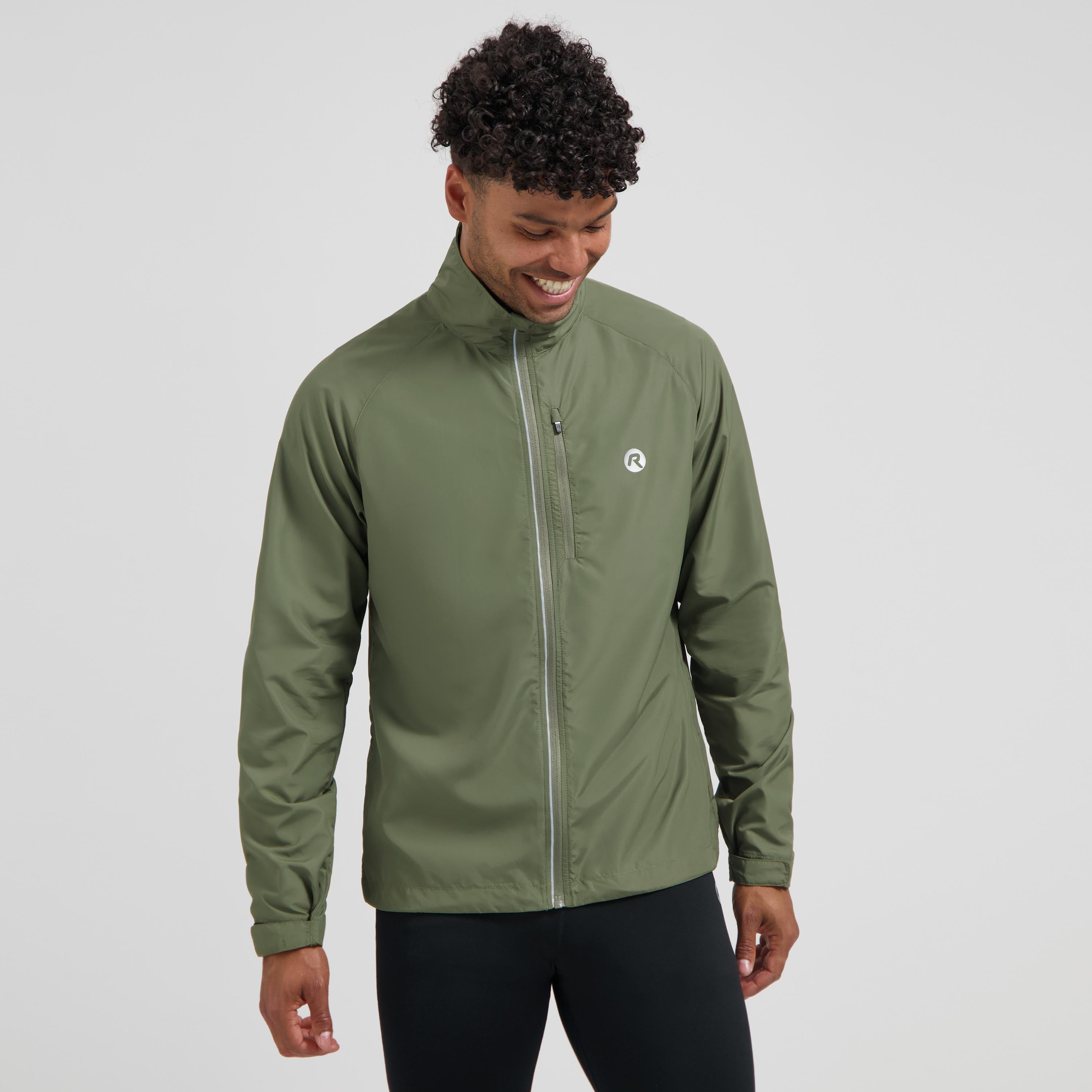Core Running jacket Men - Army green