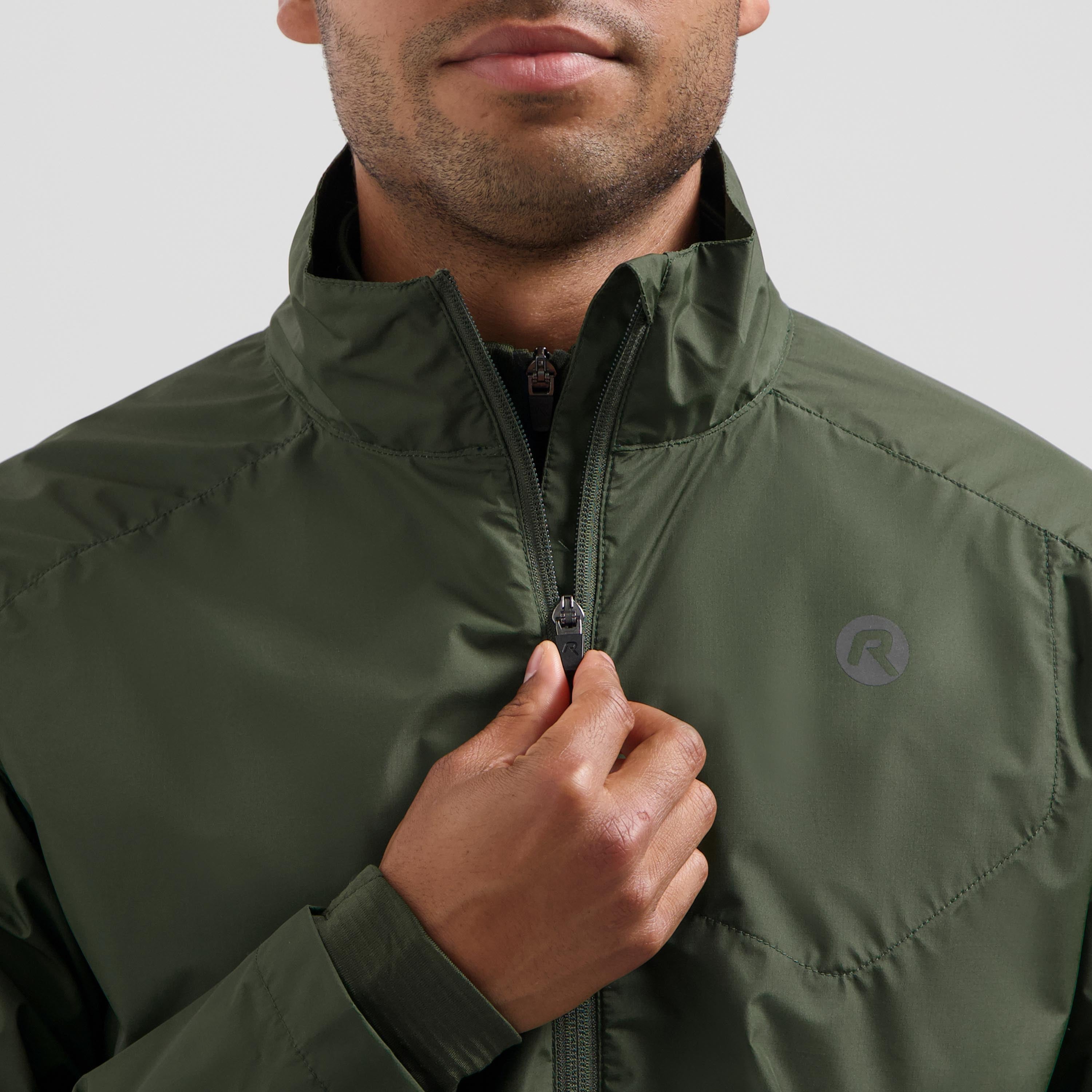 Essential Running jacket Men - Army green