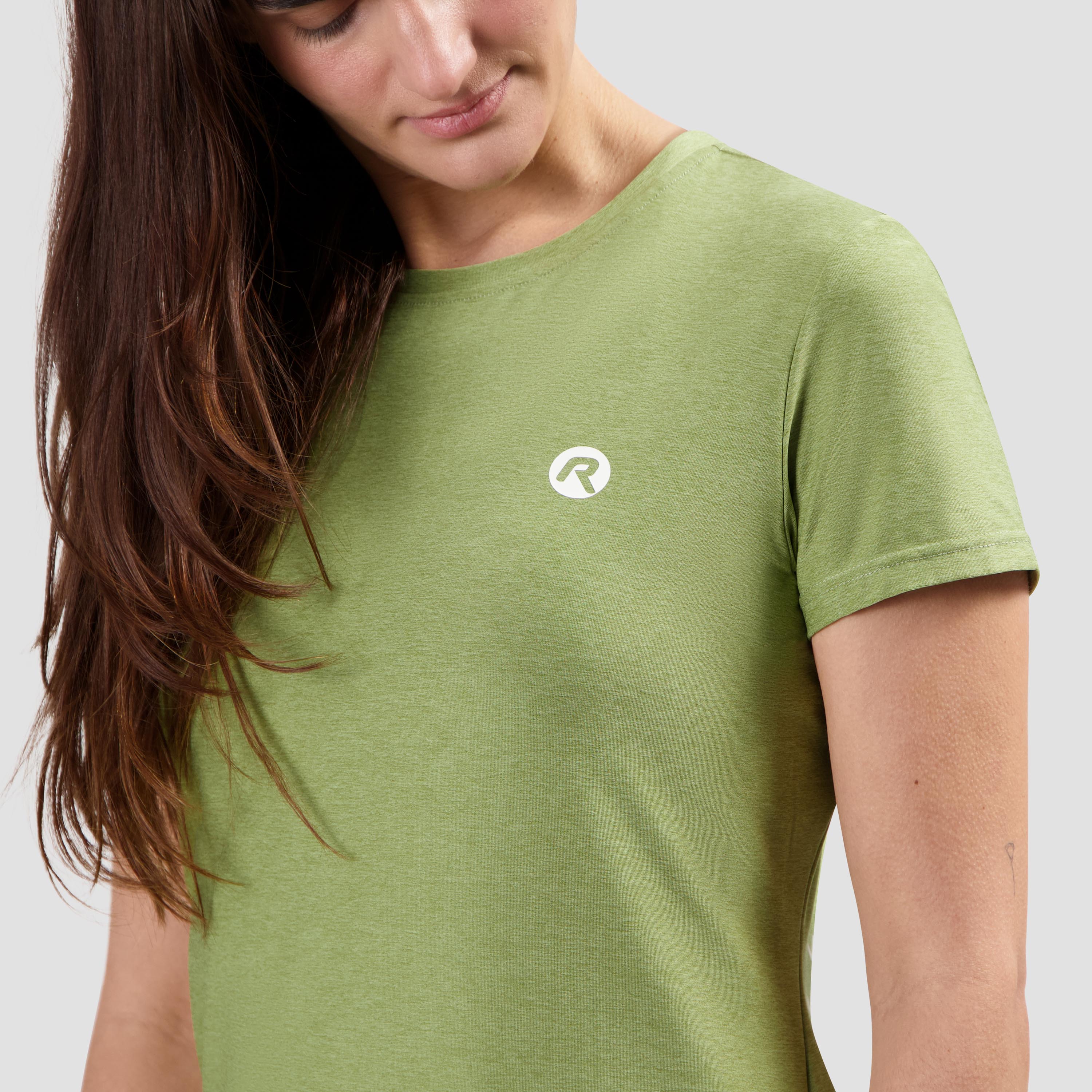 Essential Running shirt Ladies - Saliegroen