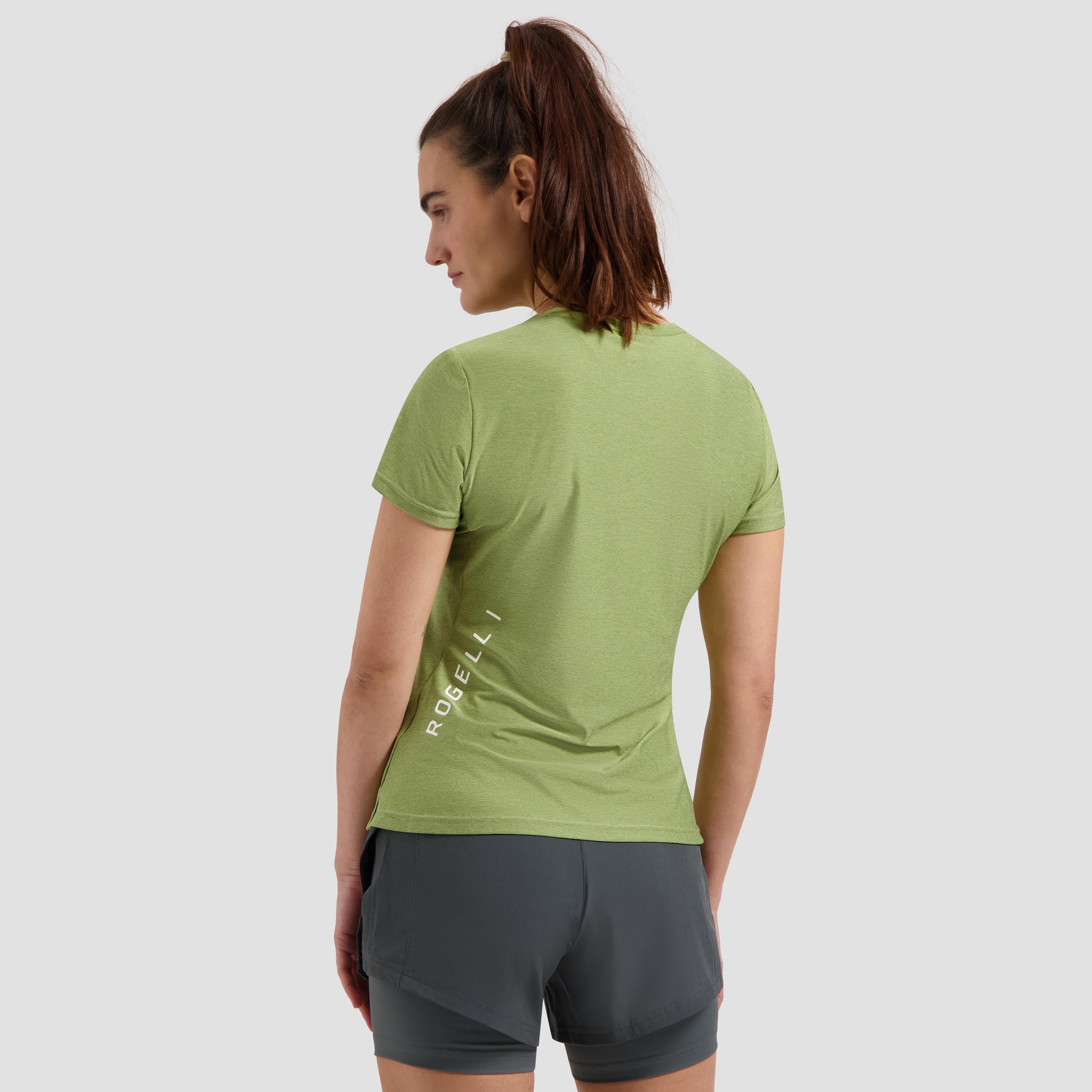 Essential Running shirt Ladies - Saliegroen