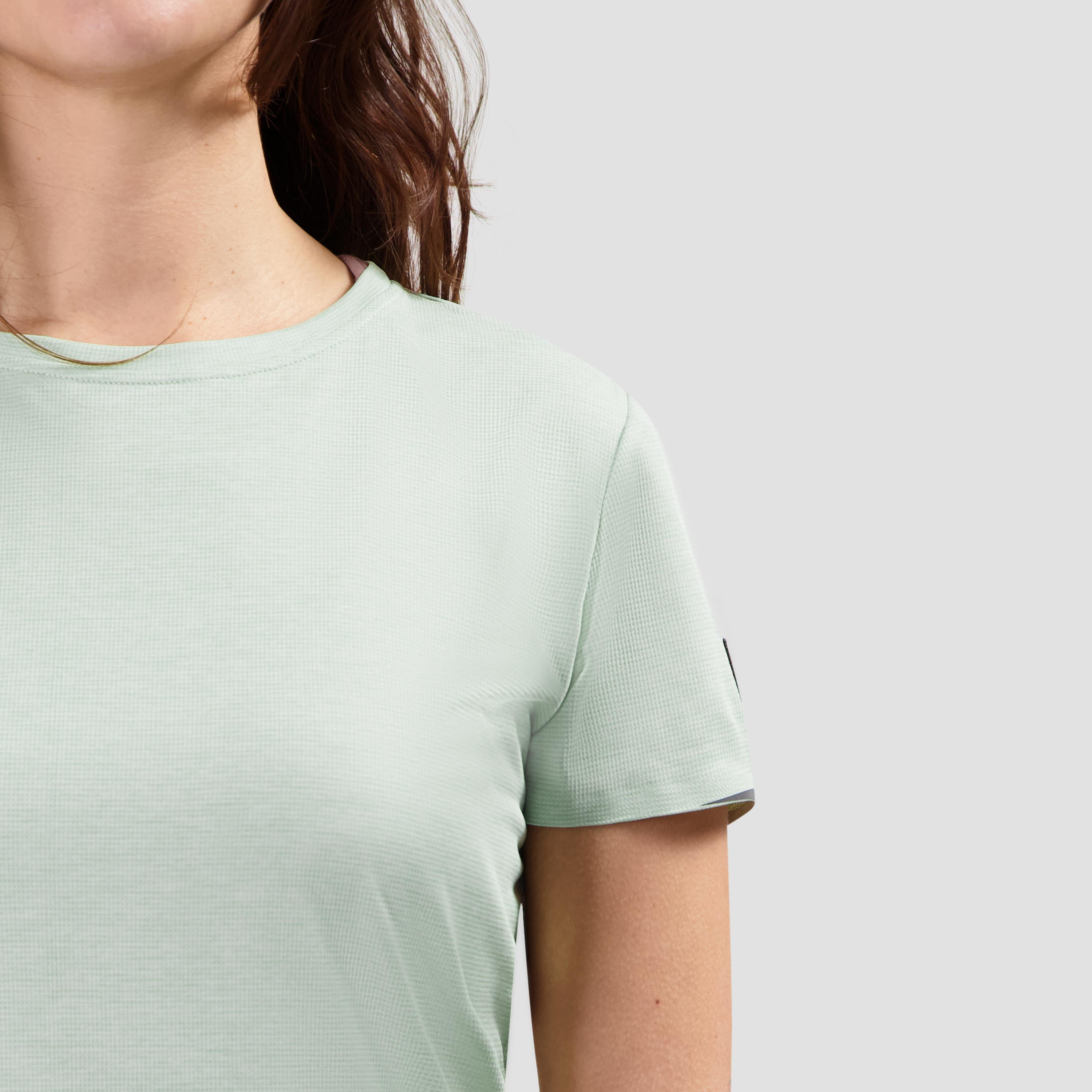 Distance running shirt ladies - mint green