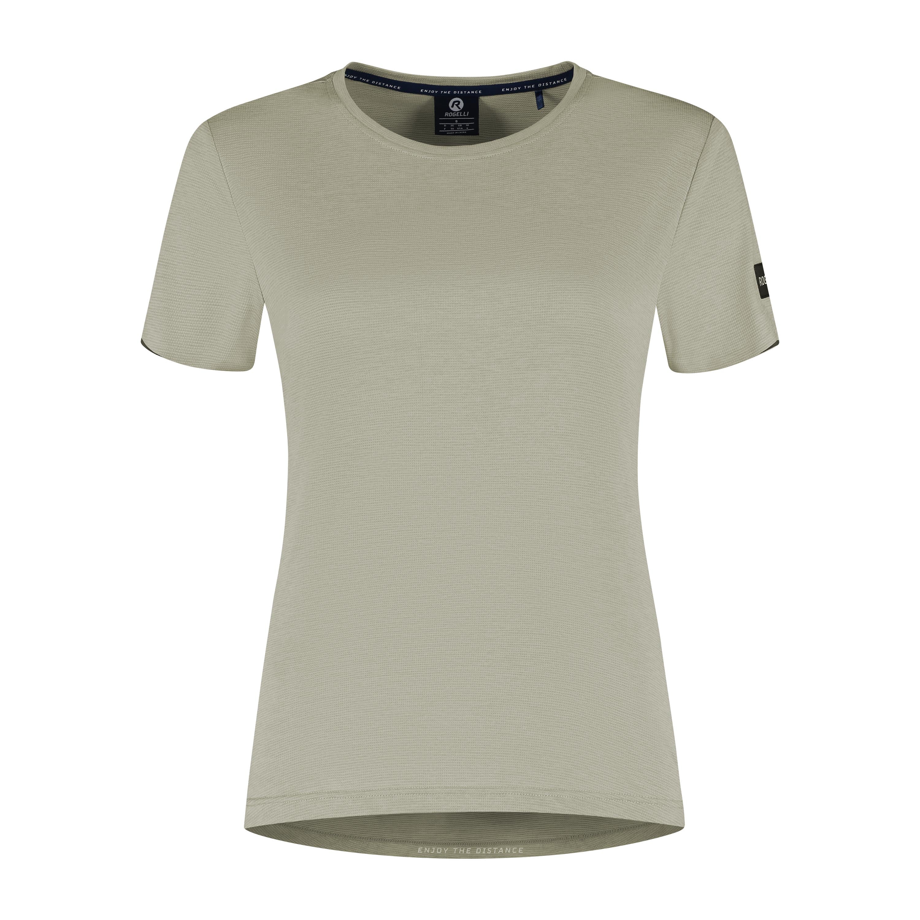 Distance running shirt ladies - Taupe