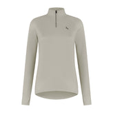 Rogelli Essential hardlooptop L/S dames zand voorkant.
