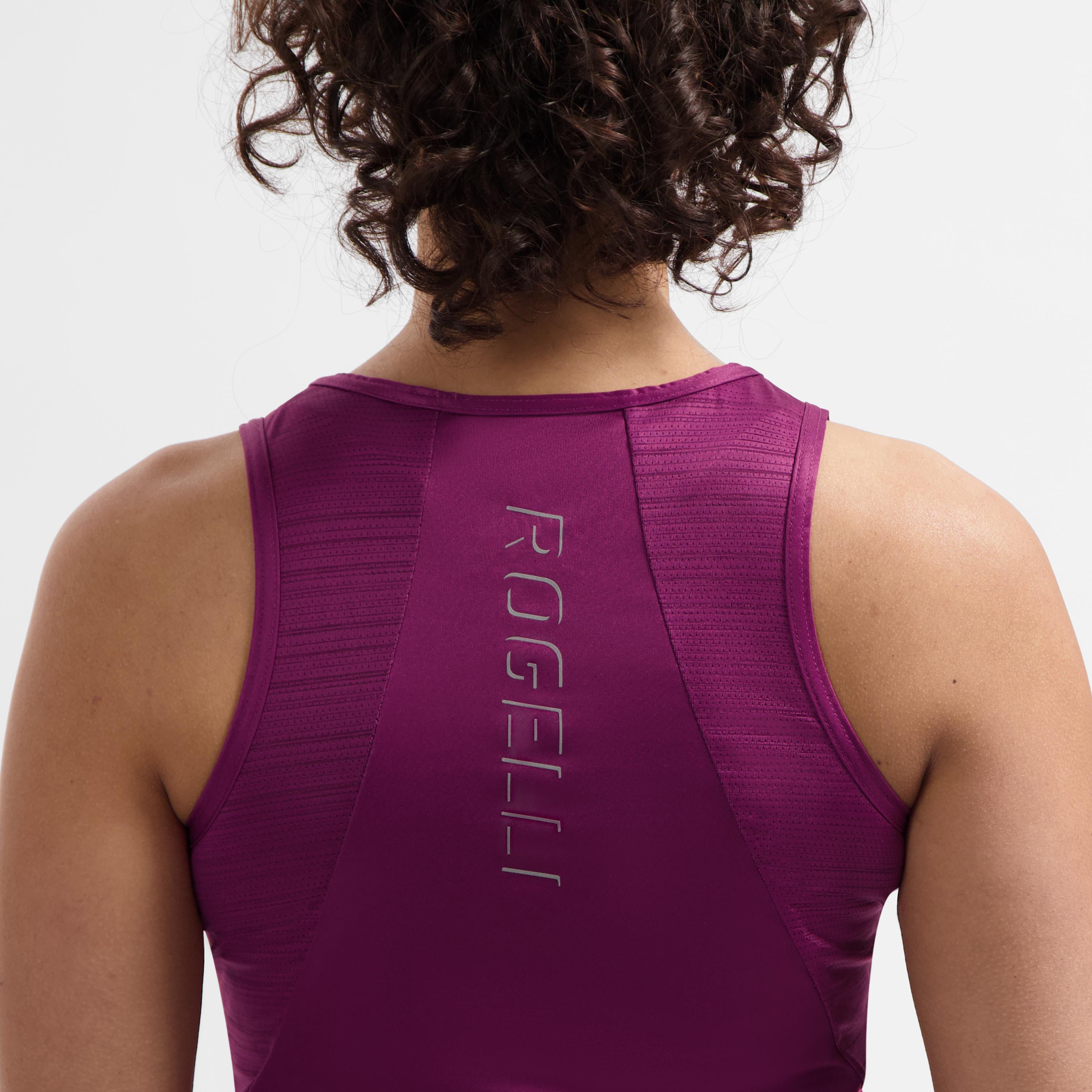 Core Women's Running Singlet - Cherry