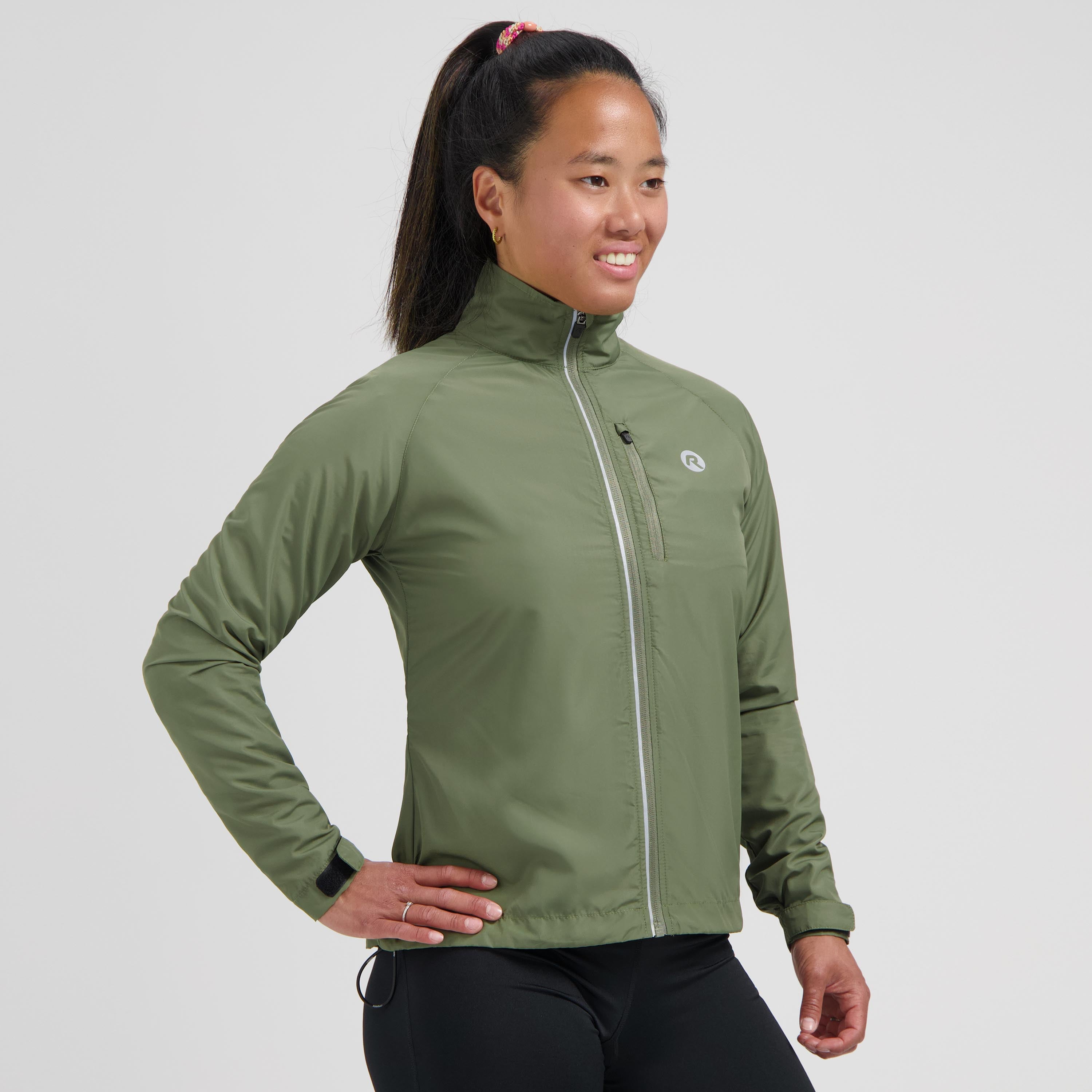 Core Running jacket ladies - Army green