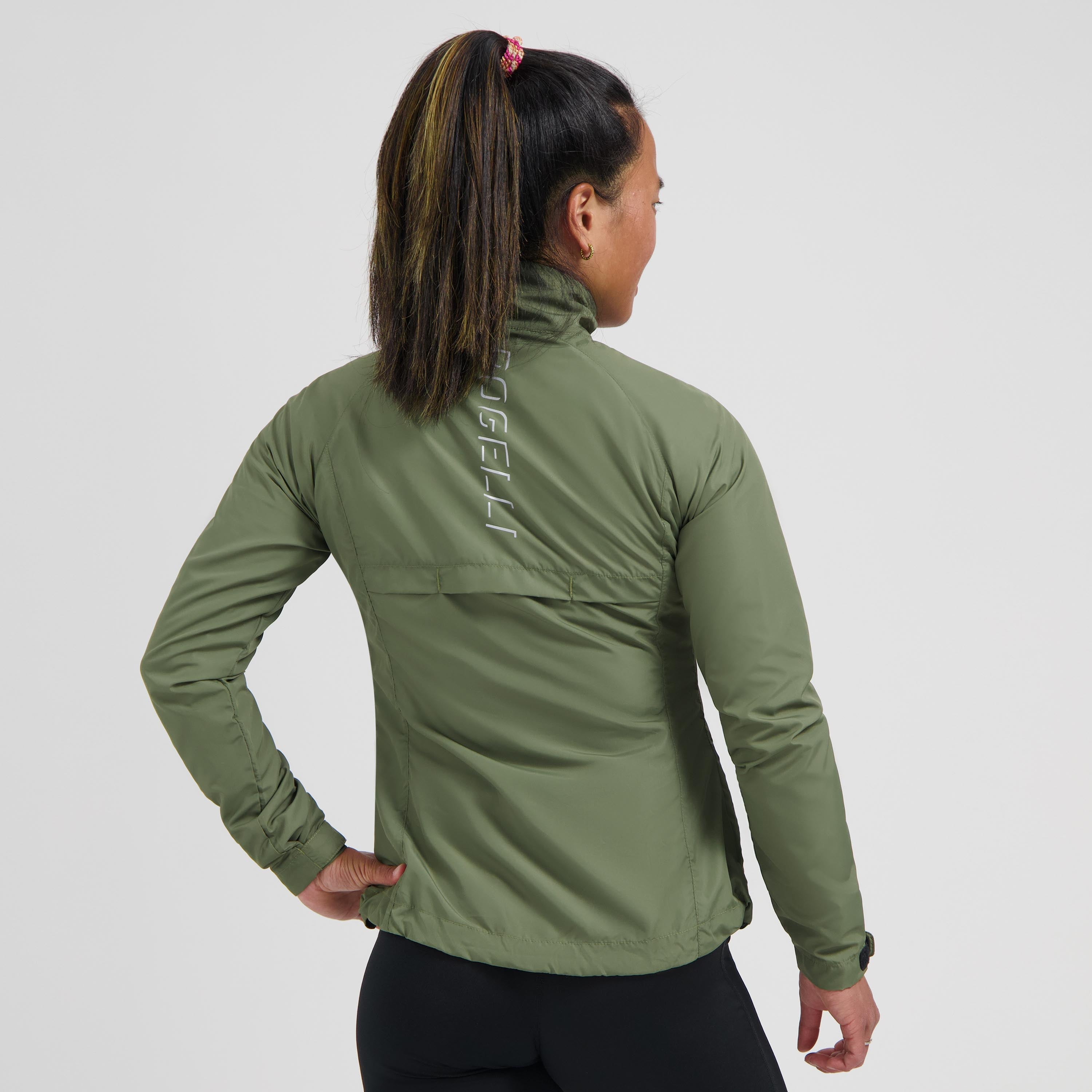 Core Running jacket ladies - Army green
