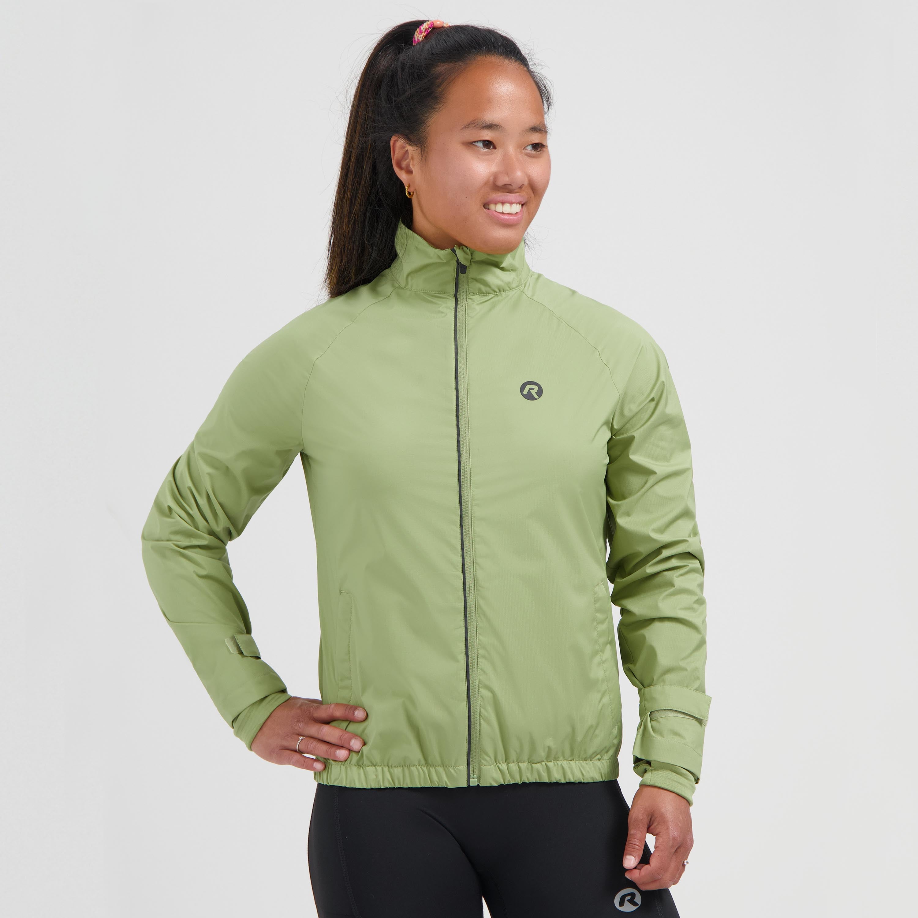 Essential Running jacket ladies - Saliegroen