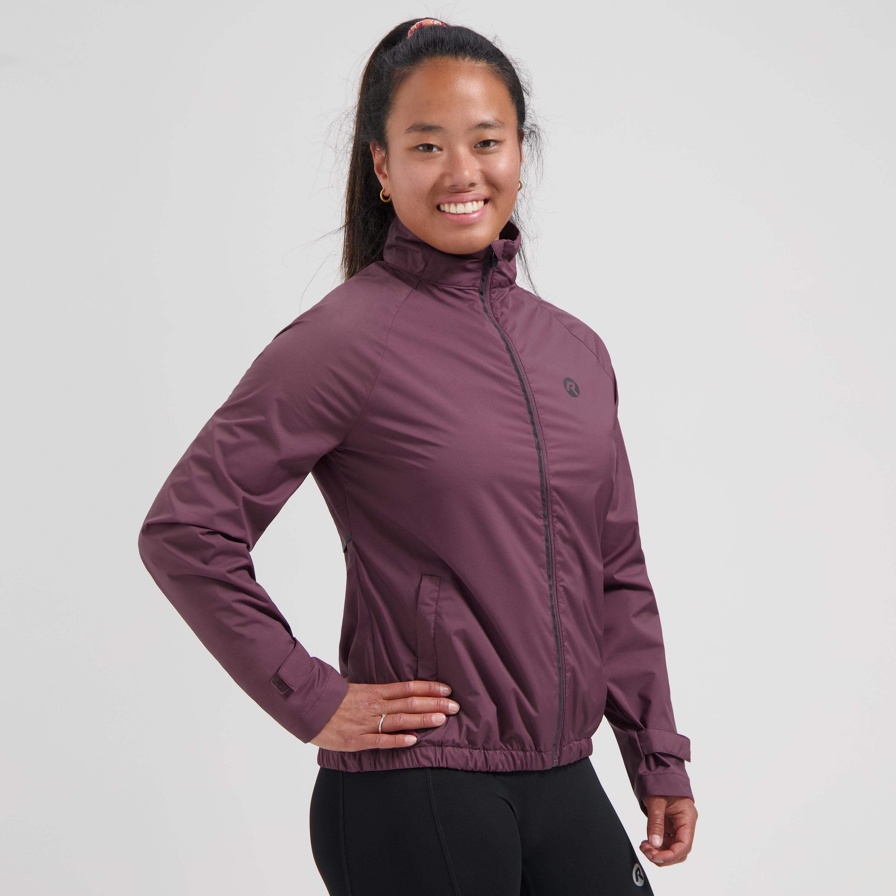 Essential Running jacket ladies - Aubergine