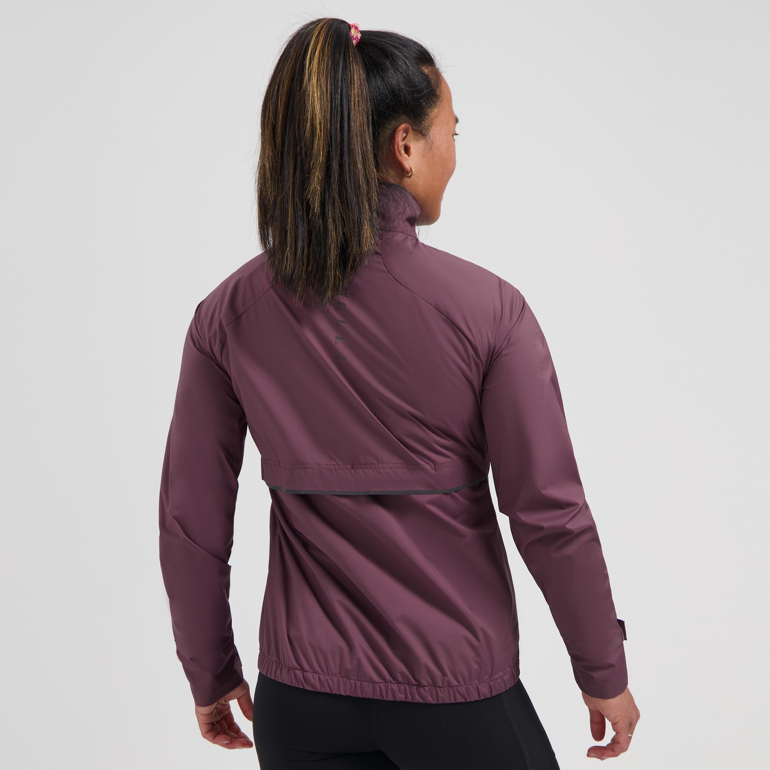 Essential Running jacket ladies - Aubergine