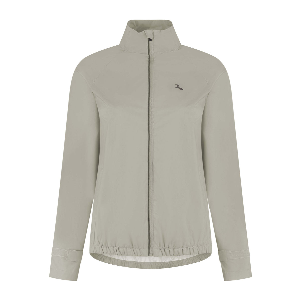 Rogelli Essential hardloopjack L/S dames zand voorkant.
