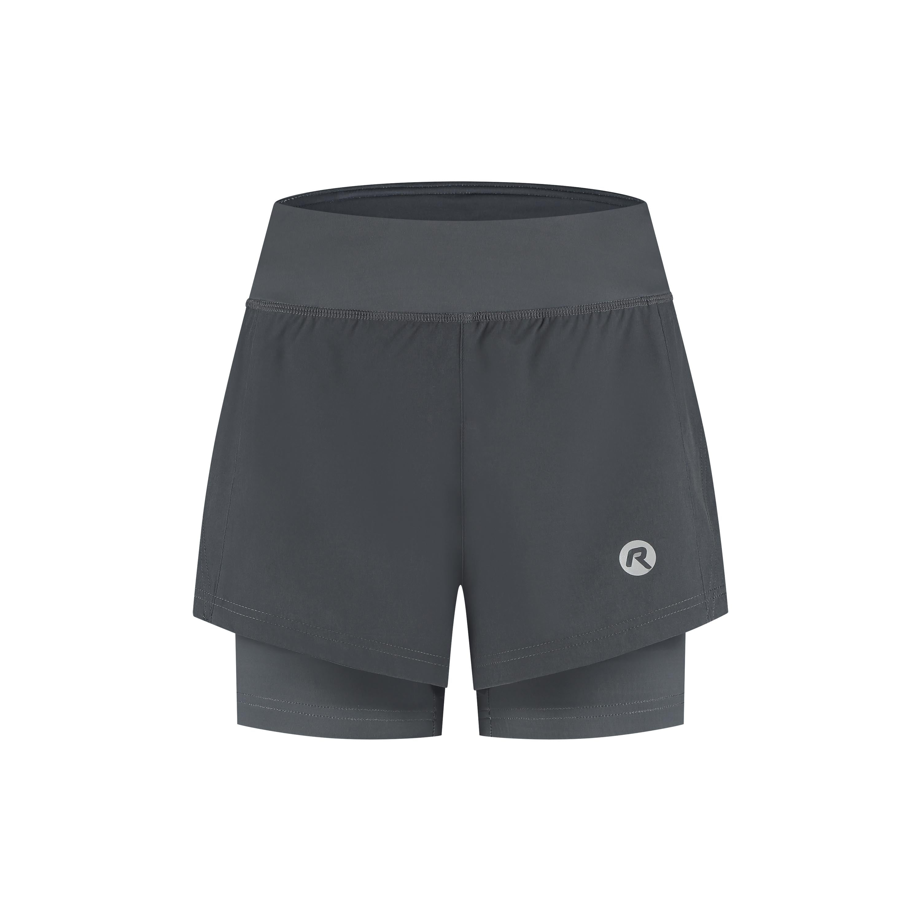 Essential 2-in-1 running shorts ladies
