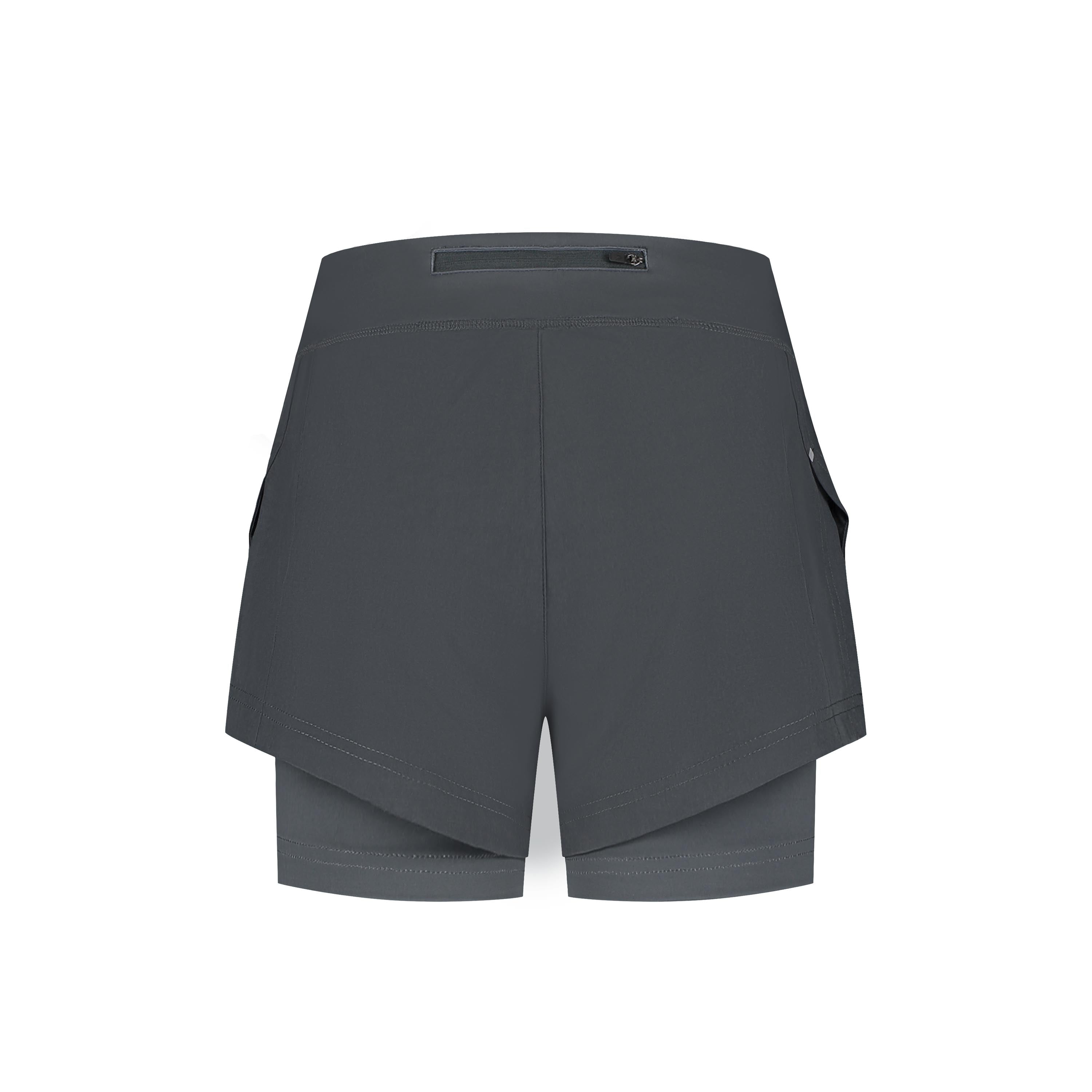 Essential 2-in-1 running shorts ladies