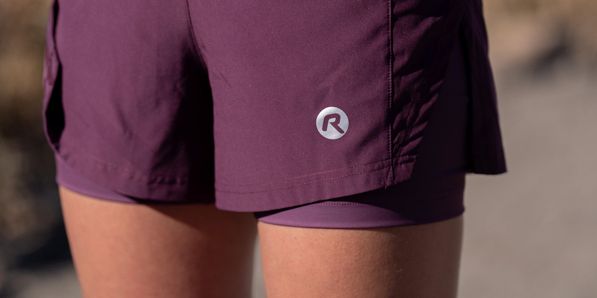 Rogelli hardloopbroeken dames in close up detail.