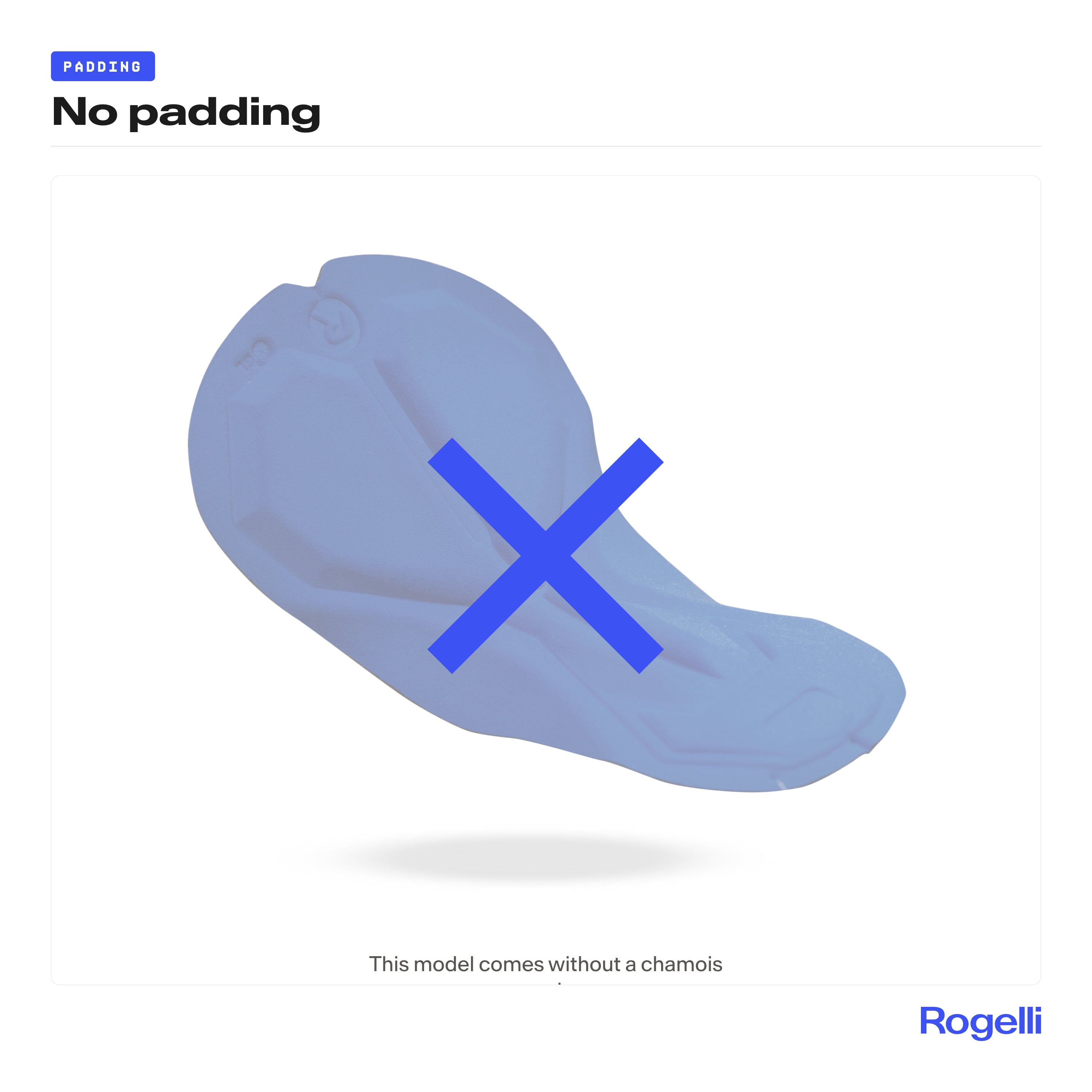 Rogelli geen zeem blauw