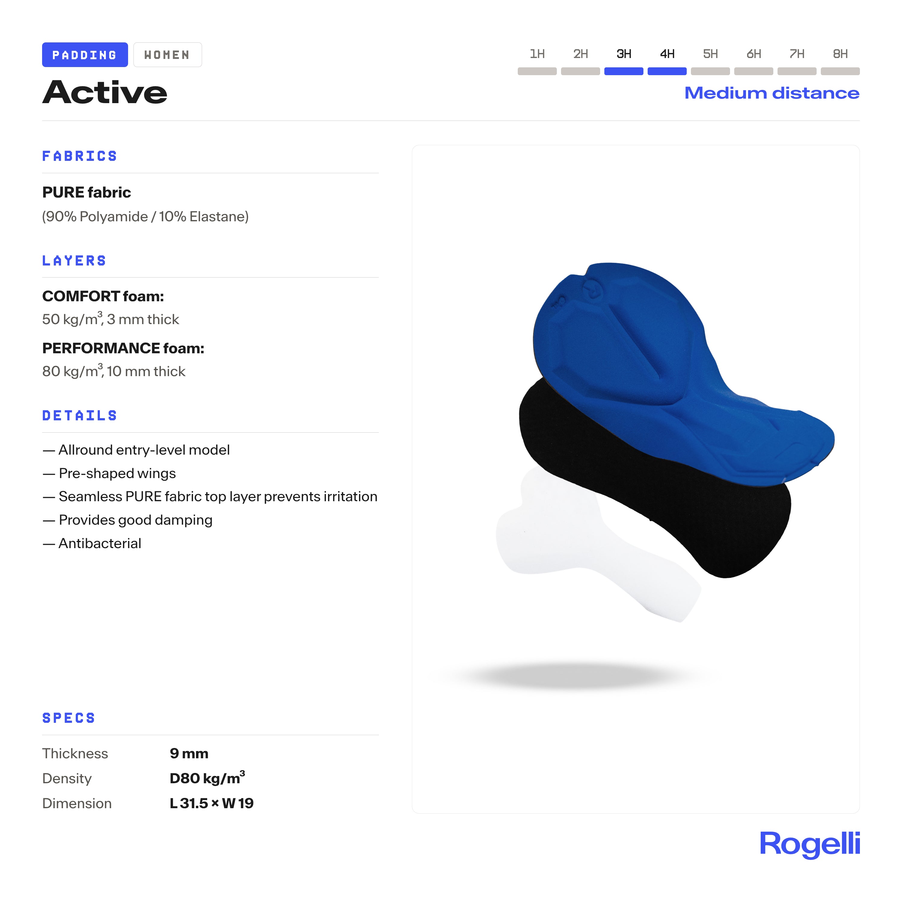 Rogelli Active Zeem dames