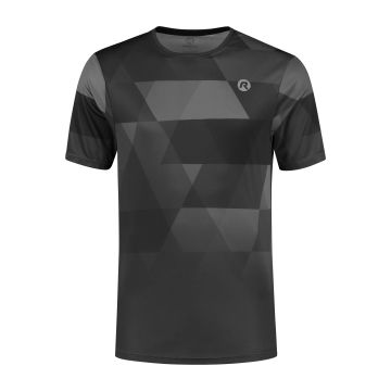 Geometric Running Shirt Men